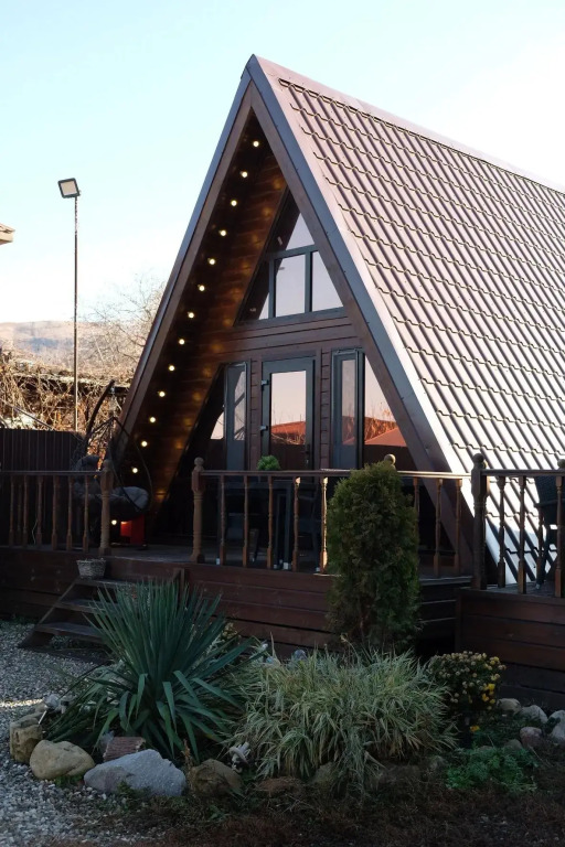 Домики Афрейм в Кисловодске