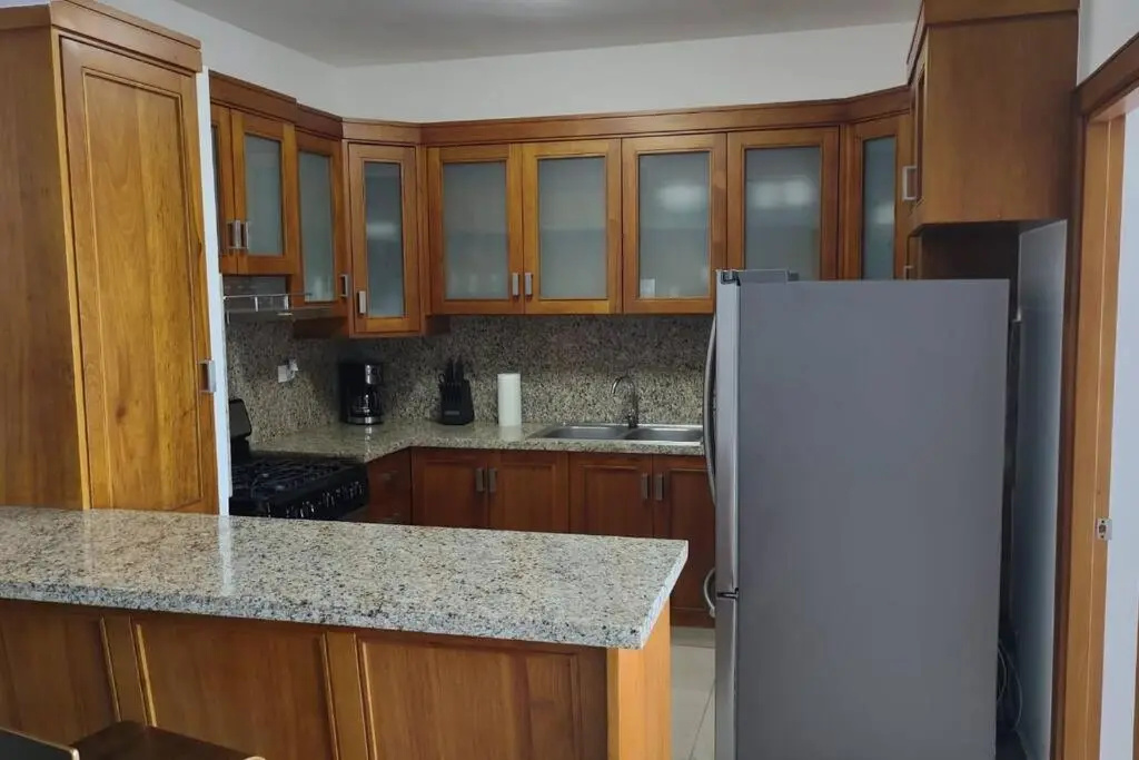 Spacious modern condo for 7 people in Santiago
