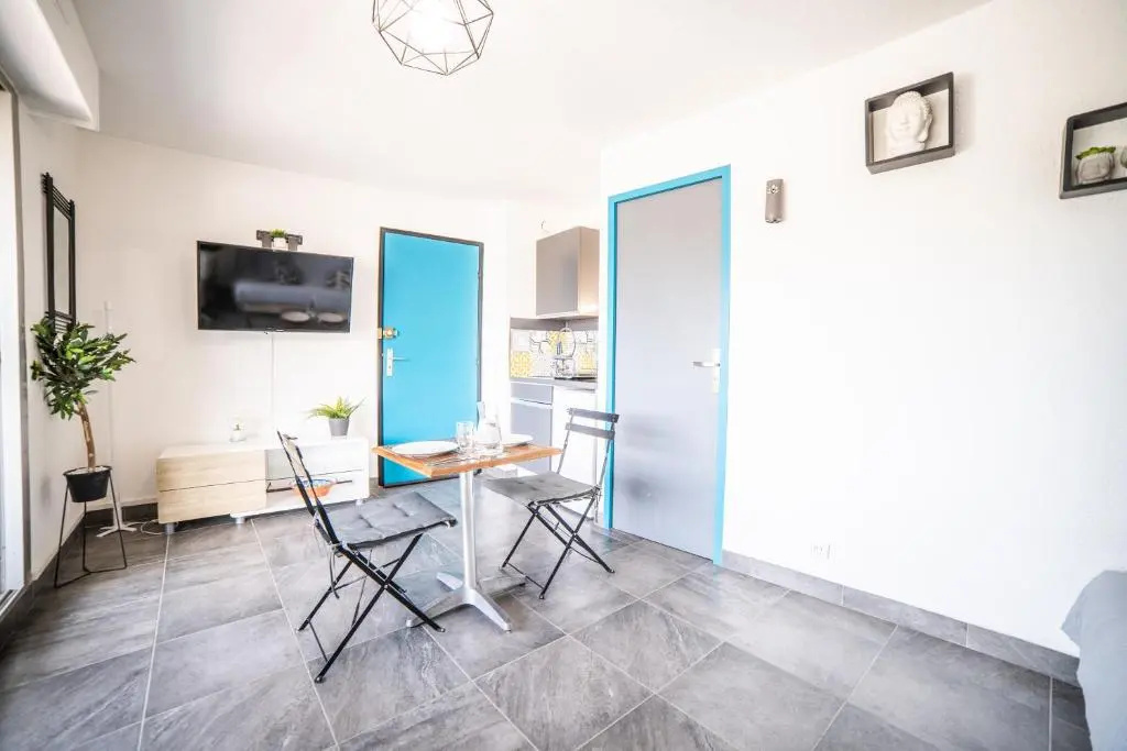 LENA STUDIO1-50M PLAGE-PORT-CENTRE VILLE-WIFI- La Grande Motte