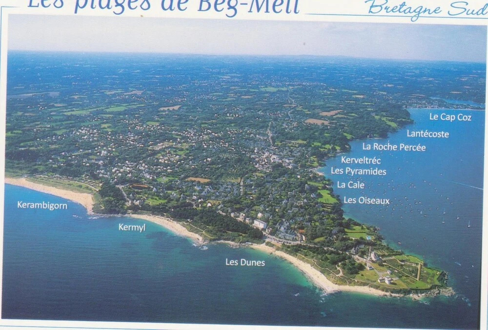 Apartment With One Bedroom In Fouesnant With Wonderful Sea View 50 M From The Beach