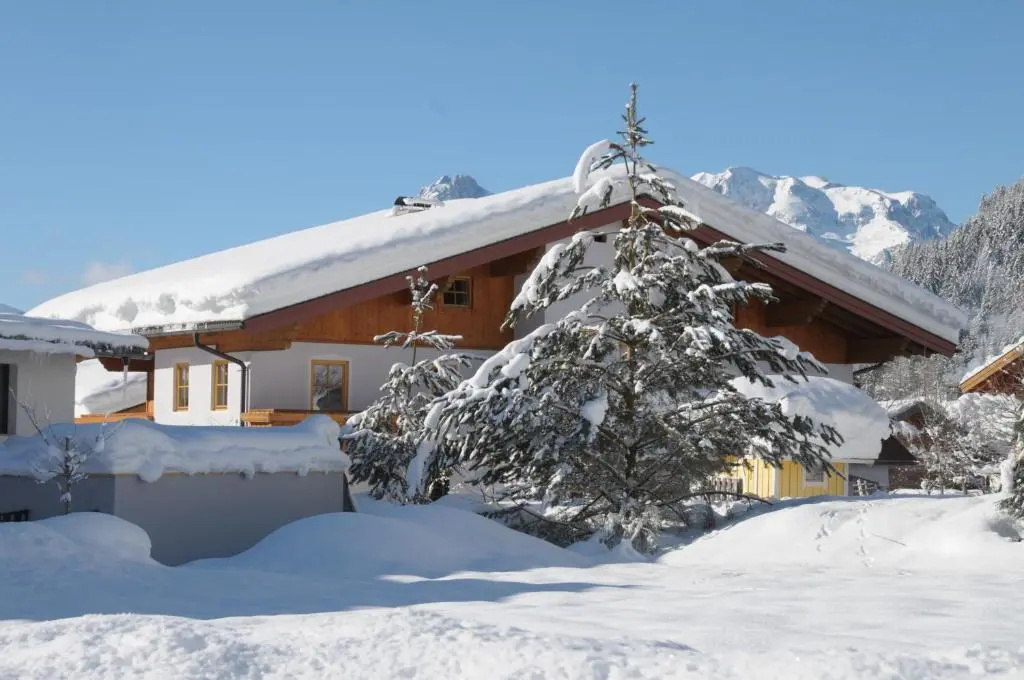 Almchalet Alpenflora