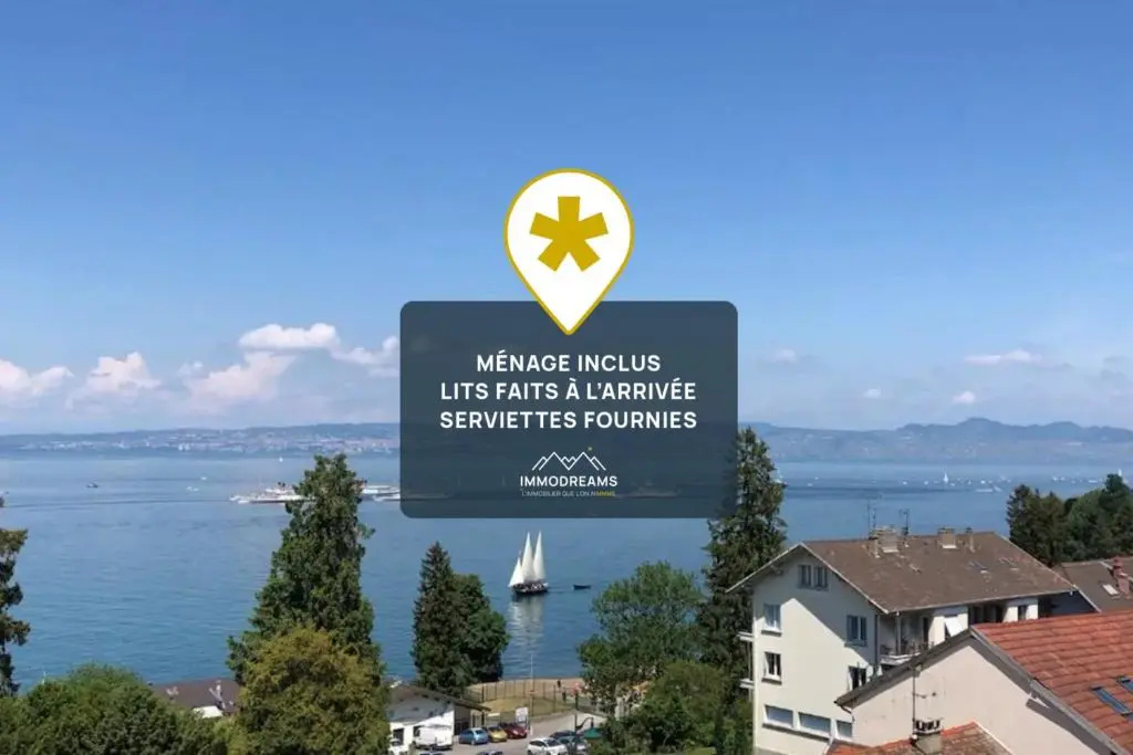 IMMODREAMS - L'Attik with lake views and 80m2 terrace