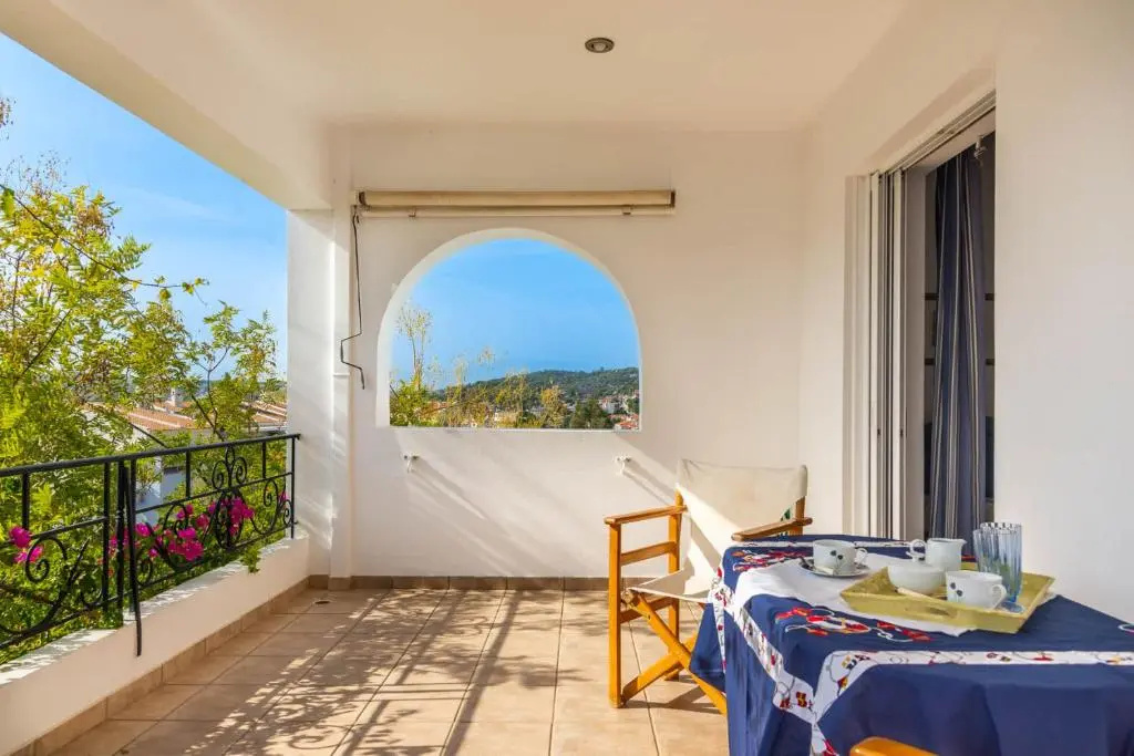 Porto sea view house - 15min from Athens airport - AC - WIFI - PARKING