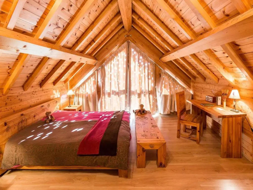 Chalet en bois 6 pers. avec terrasse Sud, lumineux et équipé, animaux admis – Saint-Michel-de-Chaillol - FR-1-393-12