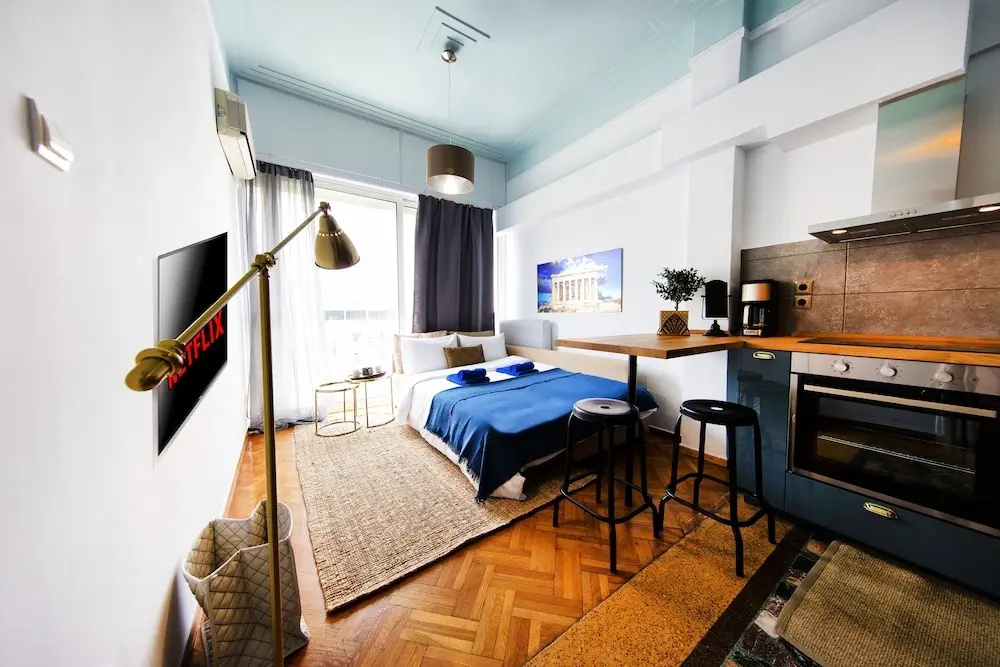 Yourhome under Acropolis Roofdeck w.view