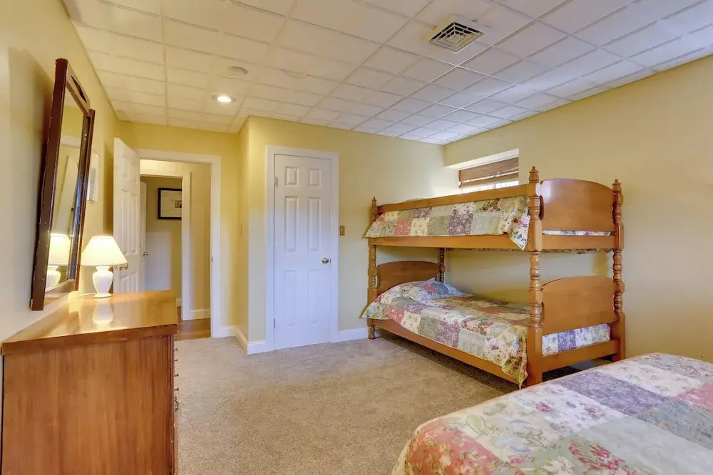 Ski, Swim & Relax: Waterfront Haven on Pines Lake!