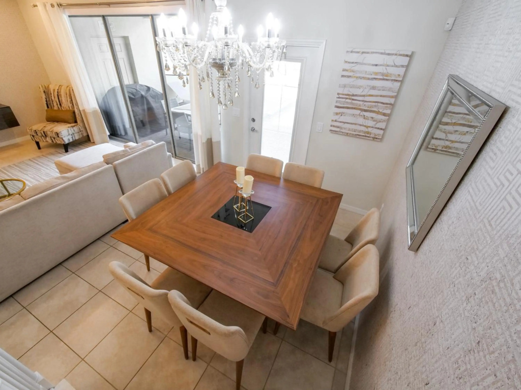 5Br 5Bath Townhome Pool BBQ 13min Disney 2260ft