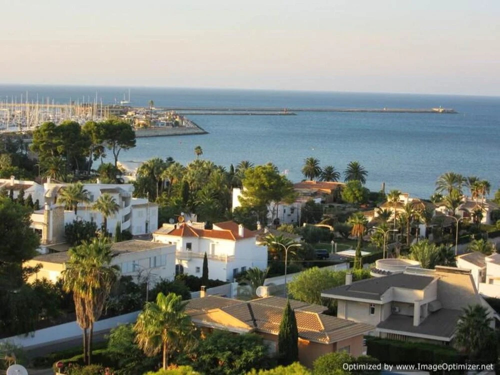 Apartment With 2 Bedrooms in Dénia, With Wonderful sea View, Furnished