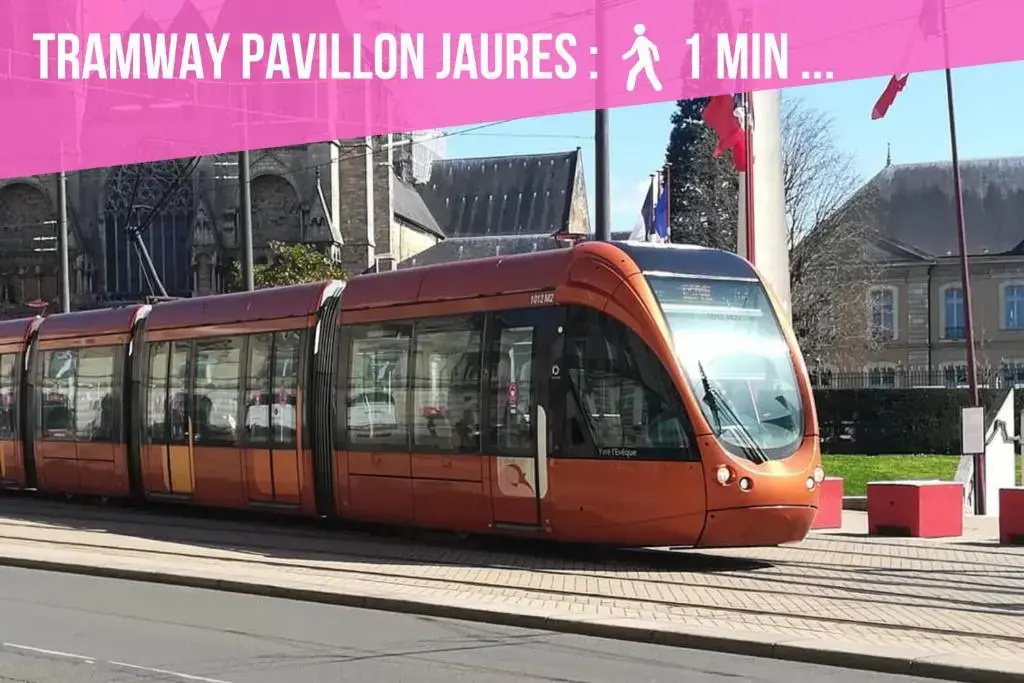 Tramway 5 JAURES Cosy proche gare