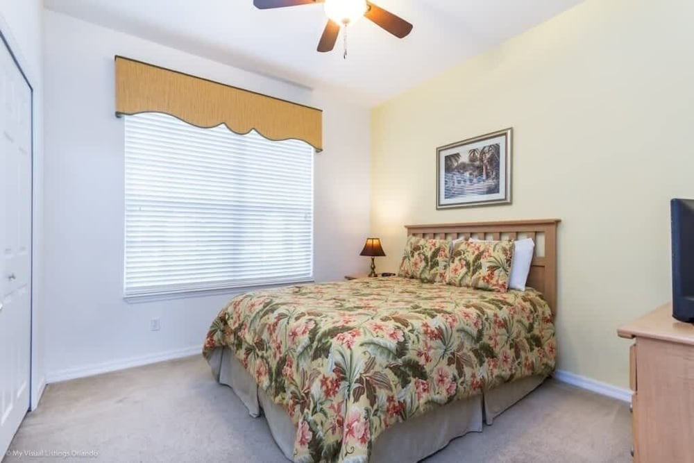 4bd Villa With Solar Heated Pool Near Disney No Resort Fee 4 Bedroom Home