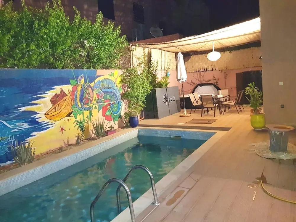 Villa With 3 Bedrooms in Amarrakech, With Private Pool, Enclosed Garde