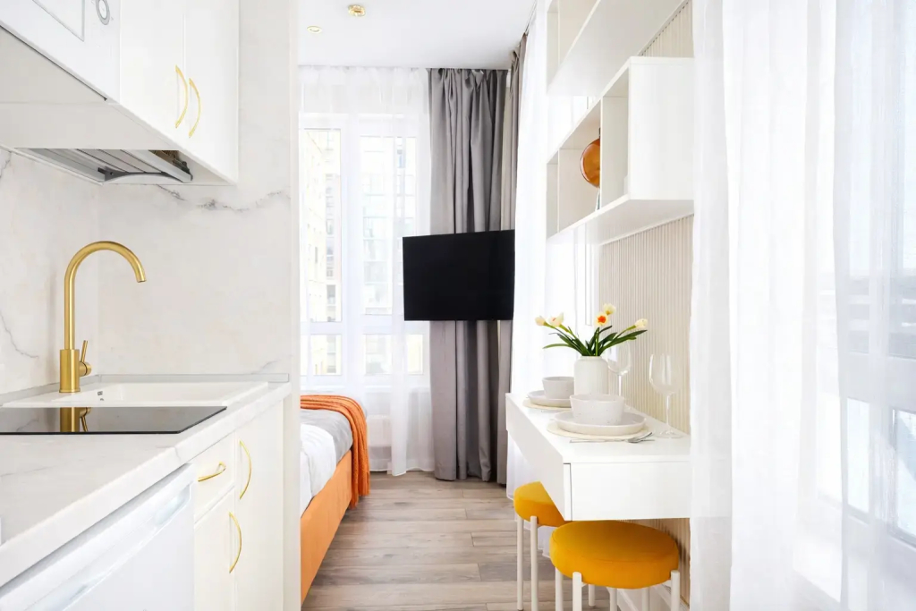 Квартира Студия Room2day Абрикос