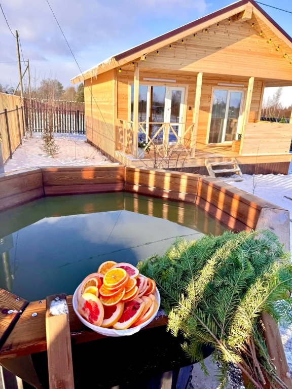 Частный дом с чаном и баней