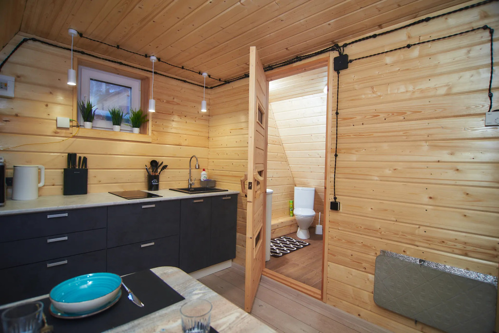 Aframe Private House