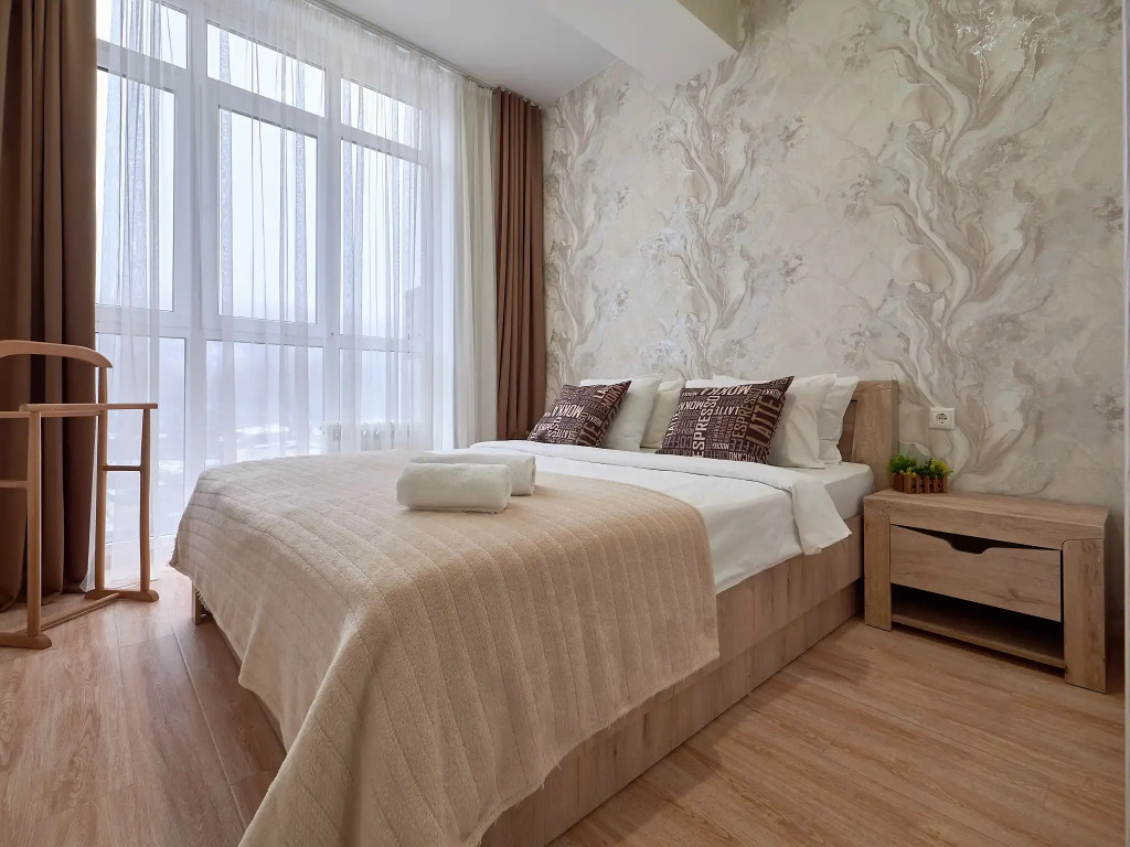 Апартаменты «Колокольчик» Ирины Савельевой с видом на горы у входа в Национальный Парк