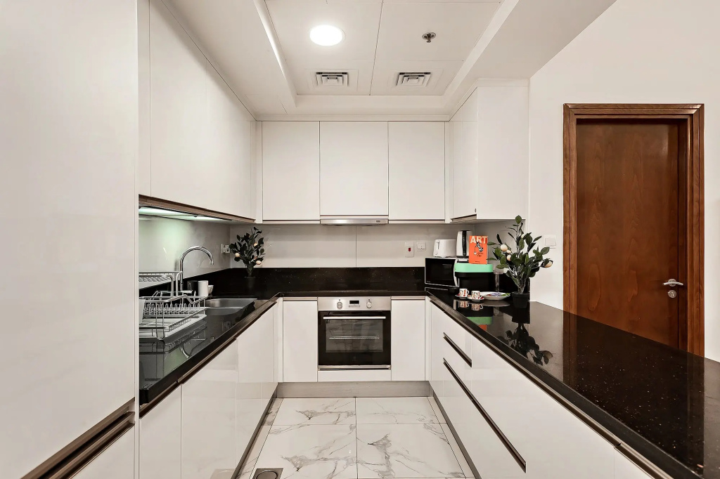 Апартаменты Stylish 1BR at Meera Tower