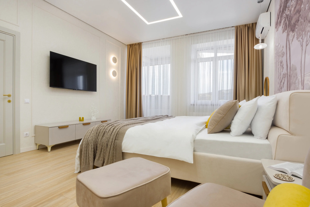 Апартаменты Ваниль от Ирины Савельевой + Наслаждайтесь жизнью +Шикарный вид на горы и курортный город + Релакс 100%