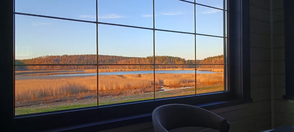 Частный дом 1 с Видом на Озеро Киркколампи и Собственной Сауной