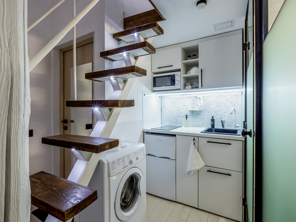 Апартаменты Лофт 3 Двухуровневые на Грузинской Улице 41А