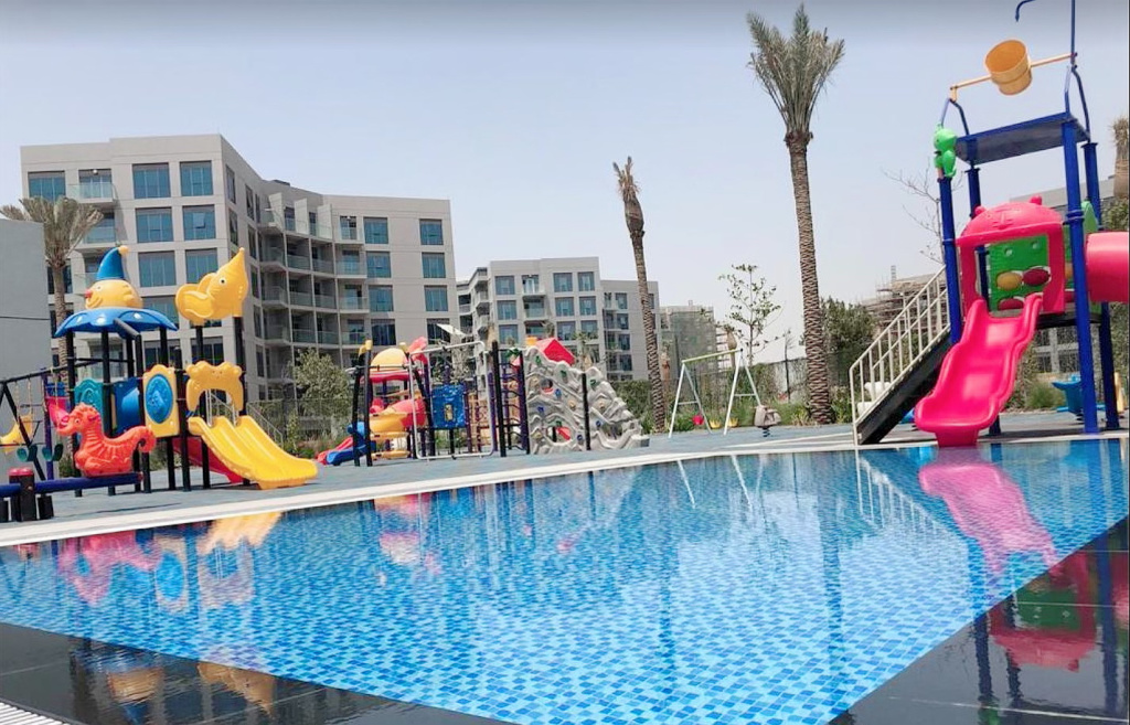 Апартаменты Elite LUX Holiday Homes - Stylish 1 BR + Pool & World Class Gym in Dubai South