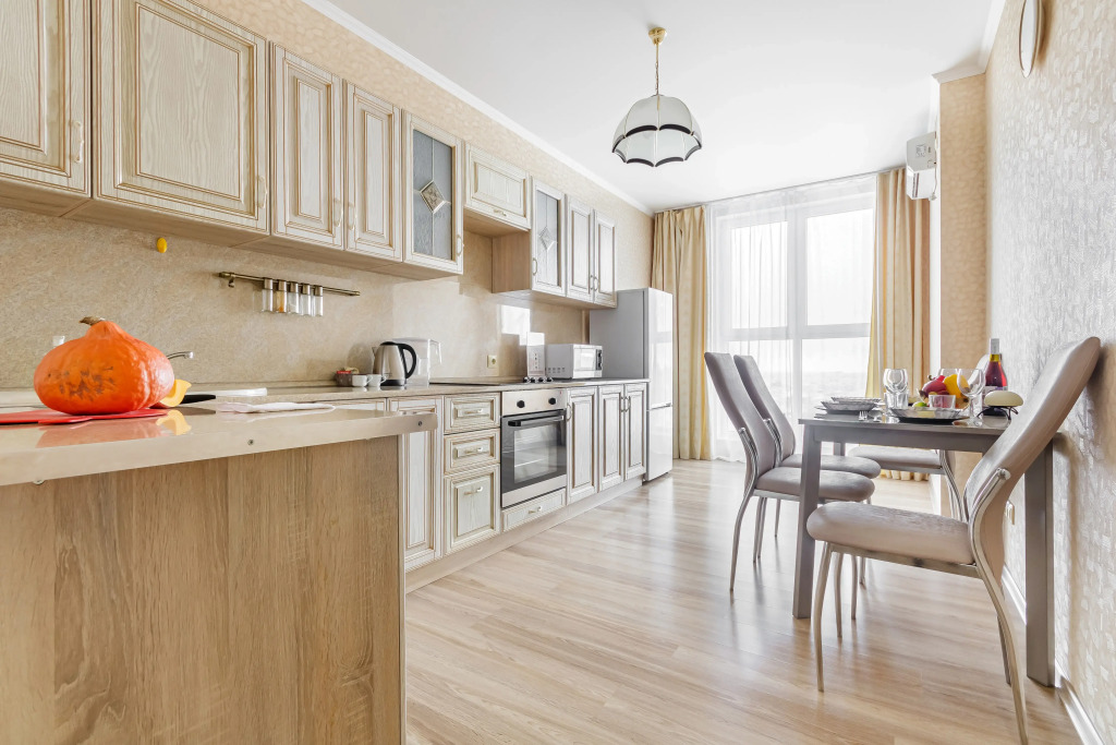 Апартаменты 24 Этаж Панорама Города и Гор  ЖК Большой, Самый Центр Бесконтактное Заселение 24/7 by Depart Apart