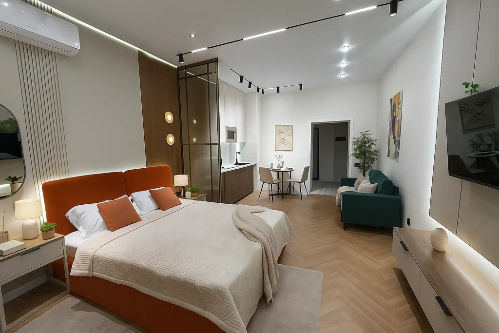 Апартаменты премиум-класса в центре Алматы