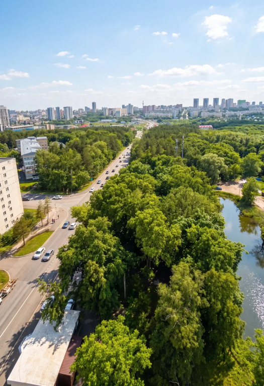 Квартира Видовая уютная двушка у озера в центре
