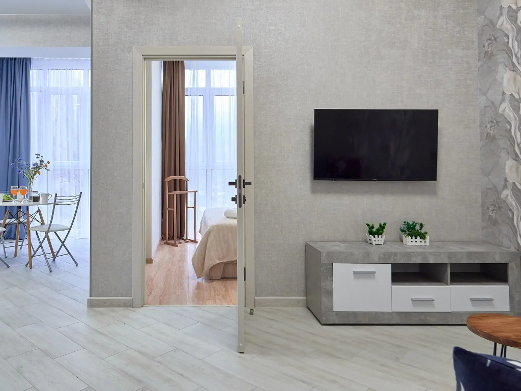 Апартаменты «Колокольчик» Ирины Савельевой с видом на горы у входа в Национальный Парк