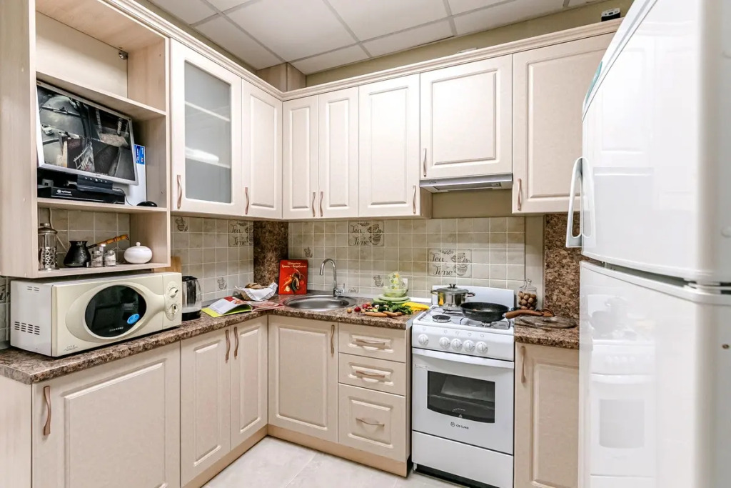 Апартаменты Уютная комфортная трехкомнатная в отдельно стоящем двухэтажном здании