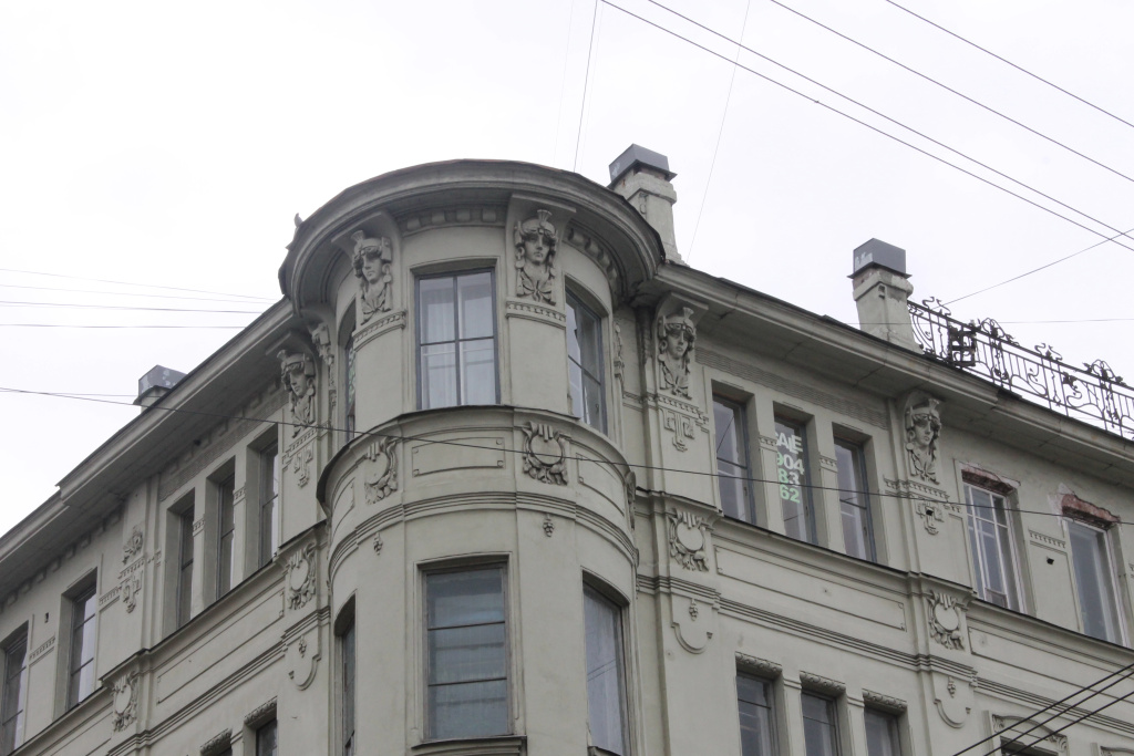 Квартира PiterFlat на Садовой 32/1, вариант 1к-1