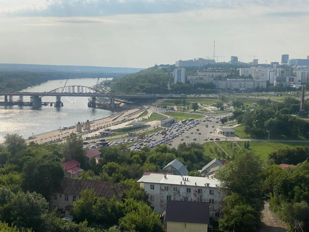 Квартира Уютная с Потрясающим Видом на Сердце Уфы