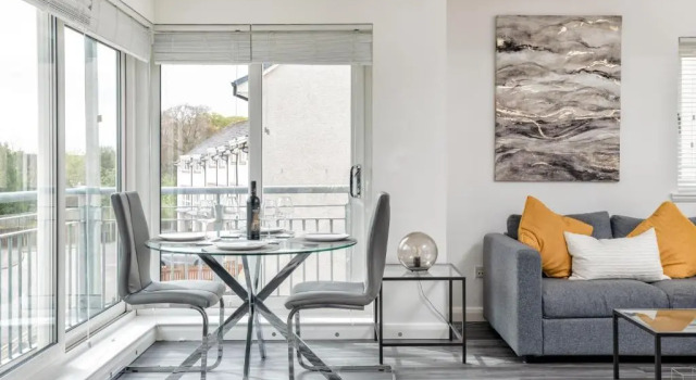 Executive Apartment, Free Parking, West End, Rezervasyon Otel Aberdeen Aberdeenshire