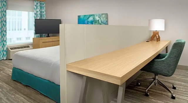 Двухместный номер Mobility Accessible with Bathub Deluxe Hilton Garden Inn Orlando Downtown