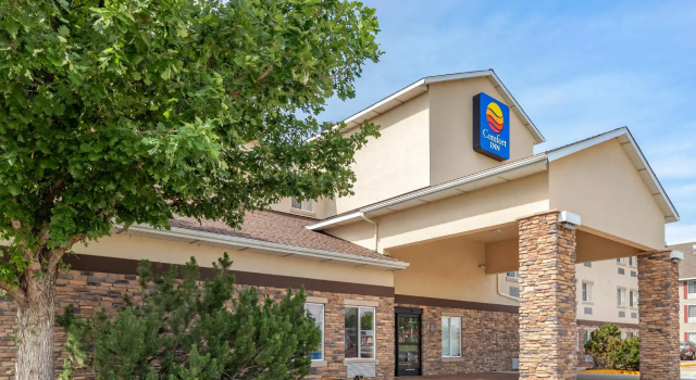 Кровать в общем номере Comfort Inn & Suites Greeley