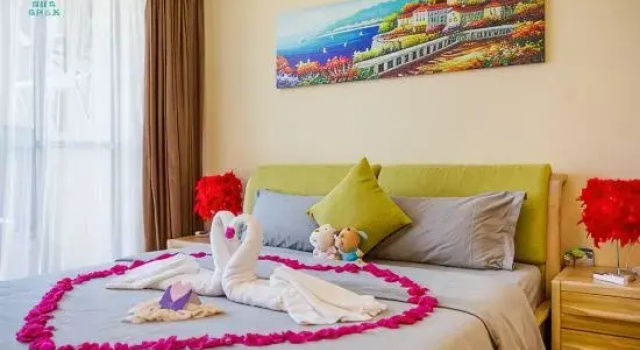 Люкс Deluxe Amira Constellation Apartment (Yangjiang Hailing Island Poly Silver Beach)