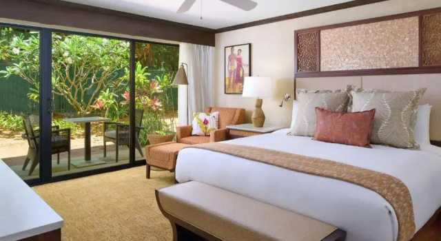 Двухместный номер с видом на сад Koa Kea Resort on Poipu Beach