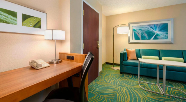 Двухместный люкс SpringHill Suites by Marriott Mishawaka-University Area