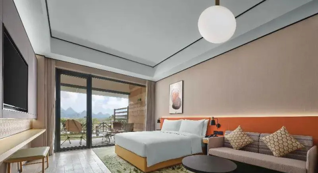 Двухместный номер Premium Hilton Garden Inn Guilin Yangshuo
