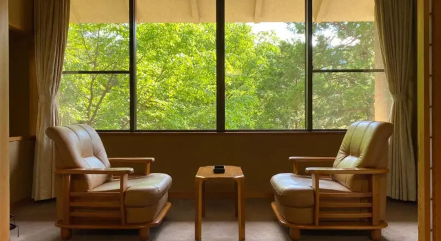 Номер Japanese-Style with Indoor Hot Spring Bath Yunoshimakan