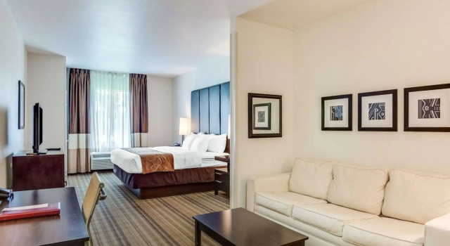 Двухместный люкс Comfort Suites Mandeville - Covington