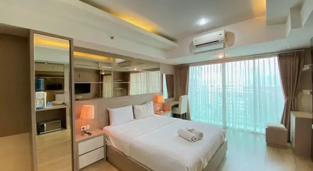Spacious Studio Room At Tamansari La Grande Apartment Near Bip
