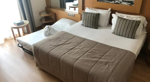 Двухместный с террасой  номер Deluxe с видом на море Курортный отель Las Arenas Balneario