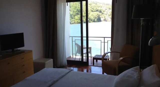Двухместный номер Standard с балконом и с видом на реку Douro Hotel Porto Antigo