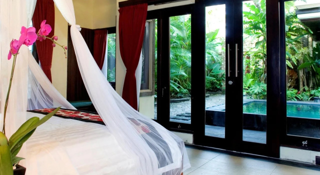 The Bali Dream Villa Seminyak, Book Villa Bali hoteller med morgenmad, Morgenmad