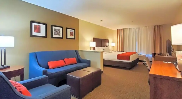 Двухместный номер Deluxe Comfort Inn & Suites Tempe Phoenix Sky Harbor Airport