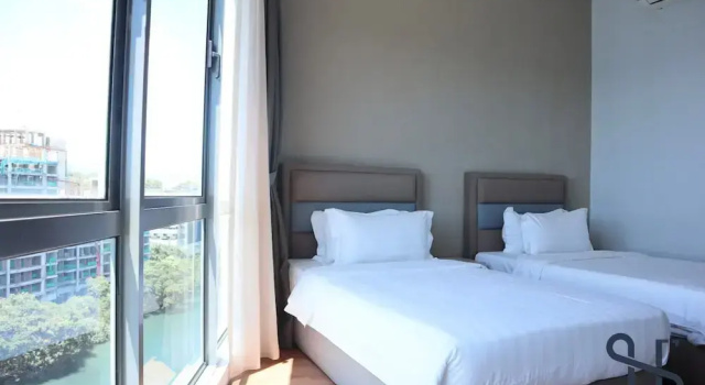 Апартаменты Grand Homi Breeze at Sutera Avenue 和逸微风
