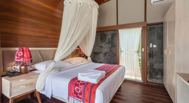 Люкс Deluxe Mola Mola Resort Gili Air Lombok