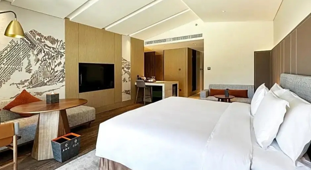 Двухместный номер Premium с видом на горы Crowne Plaza Chongli Resort by IHG