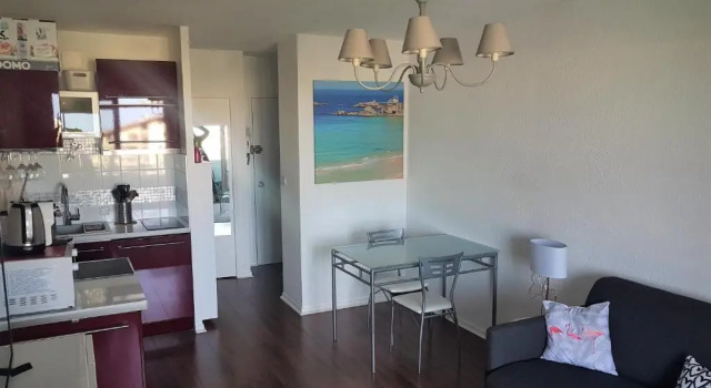 Réf 554 ,Seignosse océan, joli Studio Vue Mer classé 3 étoiles , proche plage et centre, 2 personnes, Забронировать Отель Отели Landes 3 звезды, 3*