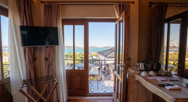 Номер Deluxe с видом на море Cunda Baradiel Hotel